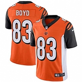 Nike Cincinnati Bengals #83 Tyler Boyd Orange Alternate NFL Vapor Untouchable Limited Jersey,baseball caps,new era cap wholesale,wholesale hats